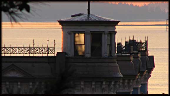 Hastings Sunset at Port Townsend's Harborside Inn 